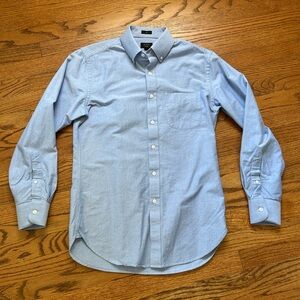 J. Crew Blue Ludlow Oxford Button Down Shirt 15/33